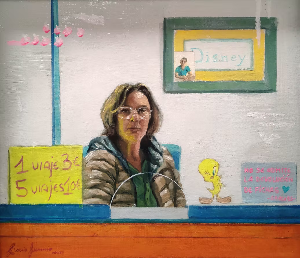 Rocío Guerrero - 1 ficha para montar en Disney, 2022.